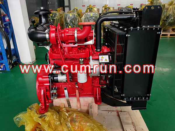 Moteur de pompe Cummins 4BTA3.9-P110 80KW à 1800 tr/min